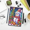 Diamond Painting Xmas Snowman Tree Diary Book 50 Pages for Adults Kids