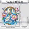 (US Local)Acrylic Print Lotus Girl DIY Desktop Ornaments Kit