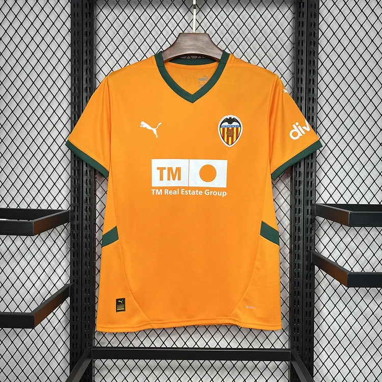 24-25 Valencia second away football jersey