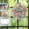 (US Local)DIY Double Sided Special Shaped Gorgeous Cross Hanging Diamond Art Kits Decor