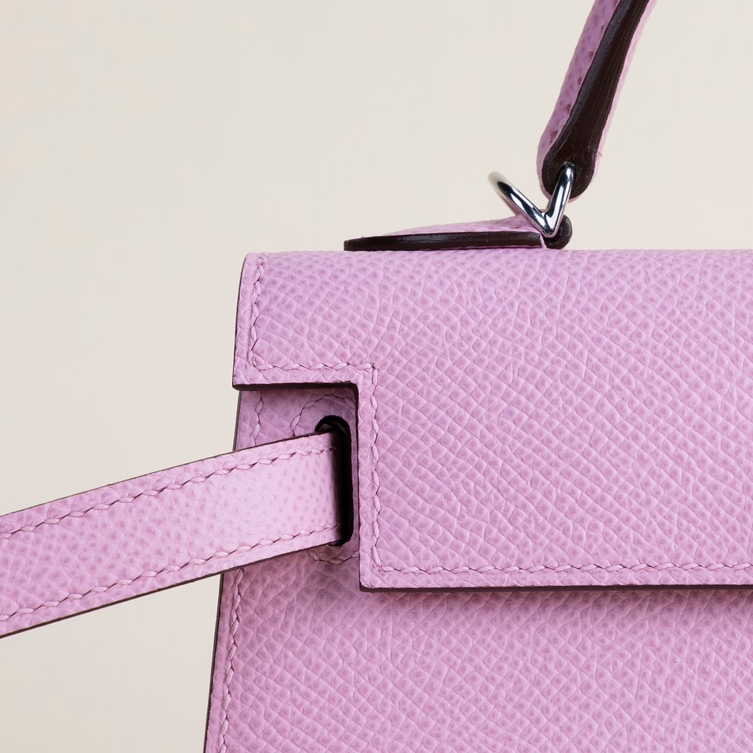 Mini Kelly II Epsom X9 Mauve syivestre PHW