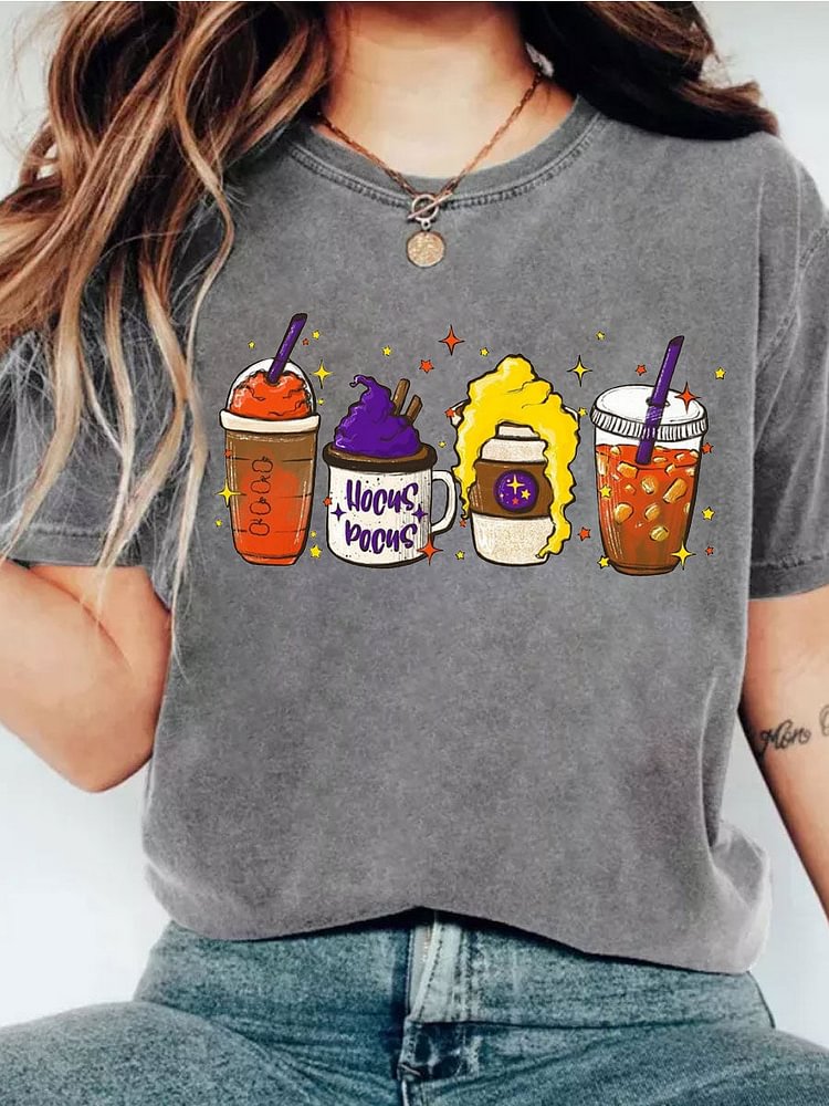 HOCUS POCUS Coffee Latte T-shirt