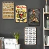 4PCS Panneaux - Ensemble de panneaux en m&eacute;tal(20*30cm/30*40cm)
