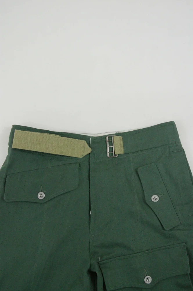   Wehrmacht German Panzer Summer HBT Reed Green Trousers German-Uniform