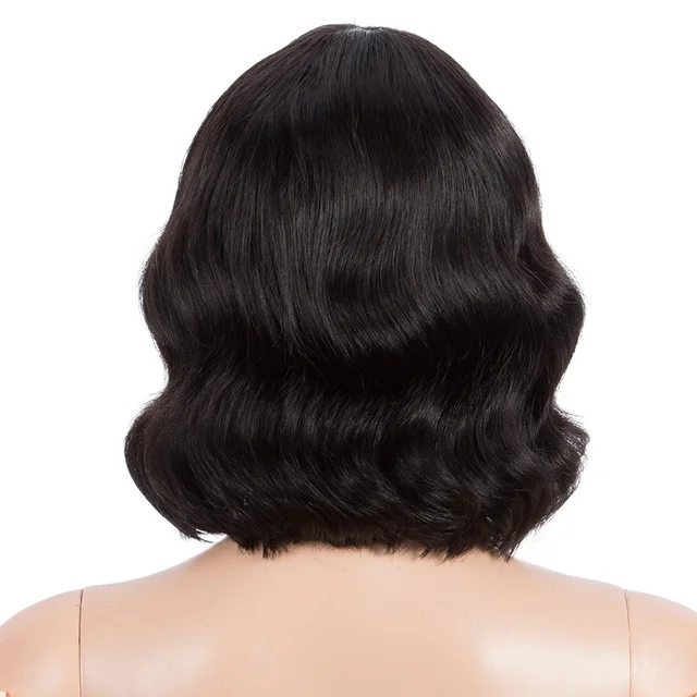 Jewtribute Hair®|Short Wigs For Women Natural Wigs With Bangs