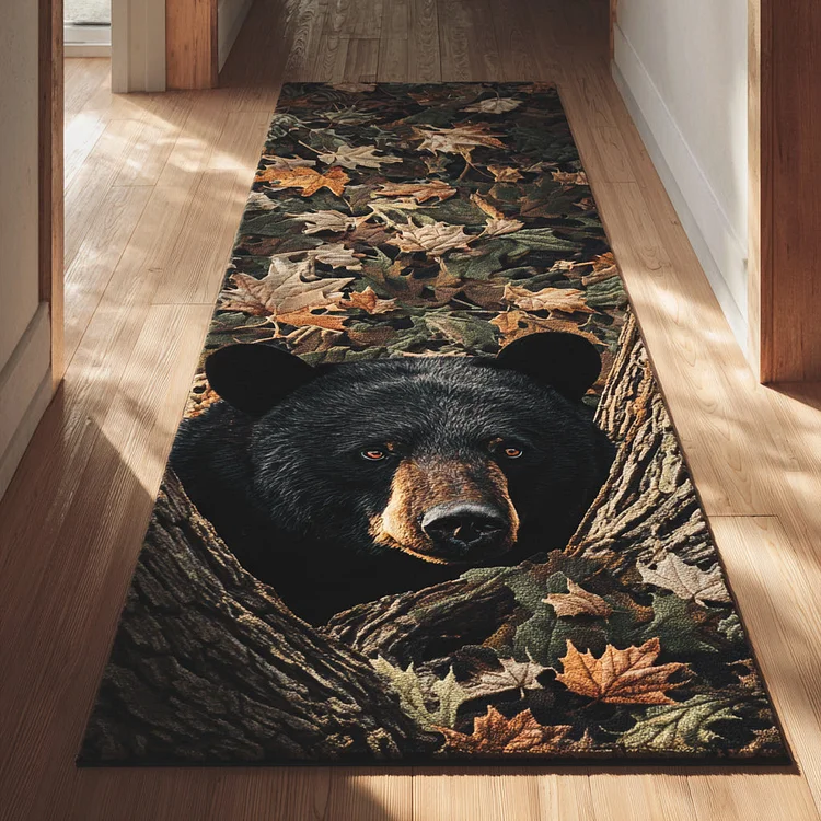 Forest Bear Retreat Runner Carpet NCU0HH941
