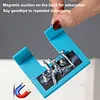 Magnetic Cabinet Hinge Jig with Guide Cabinet Door Hinge Spacer for DIY Projects