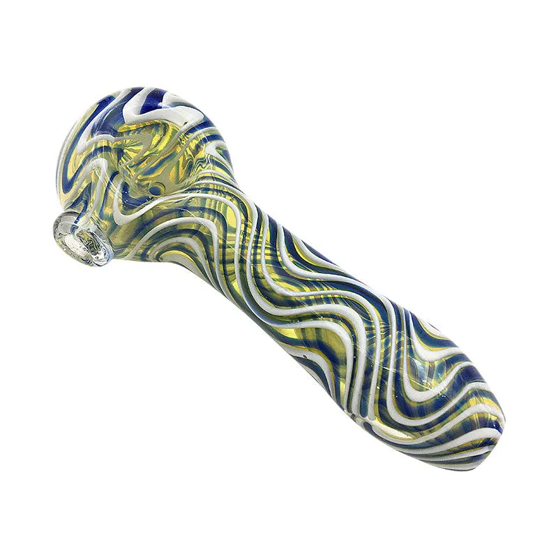 Good Quality Glass Hnad Pipe Spoon Pipe Colorful Pipe