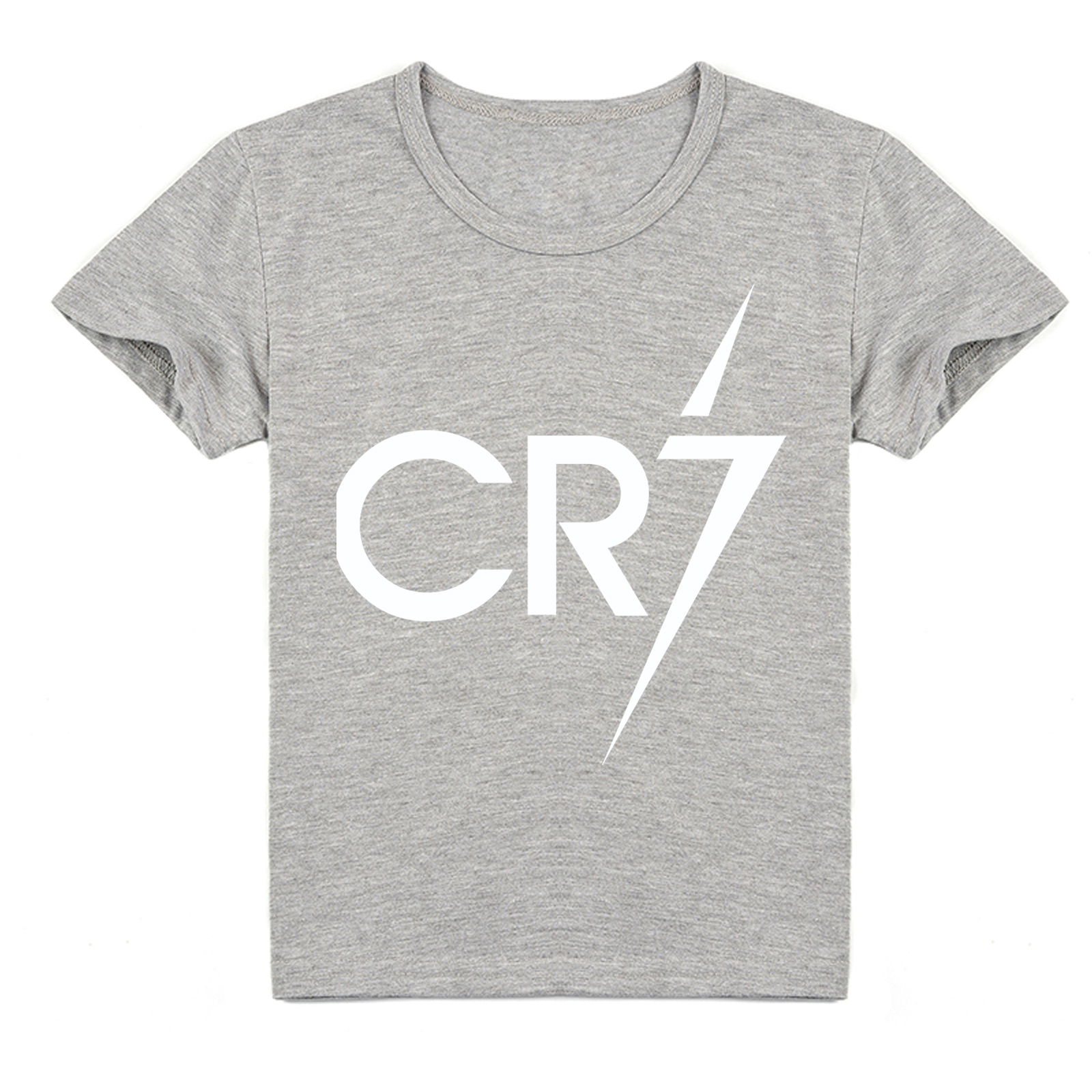 Mayoulove Cristiano Ronaldo Kids Short Sleeve T-Shirt - Unisex Soccer Fan Tee for Boys  Girls, Perfect Gift-Mayoulove