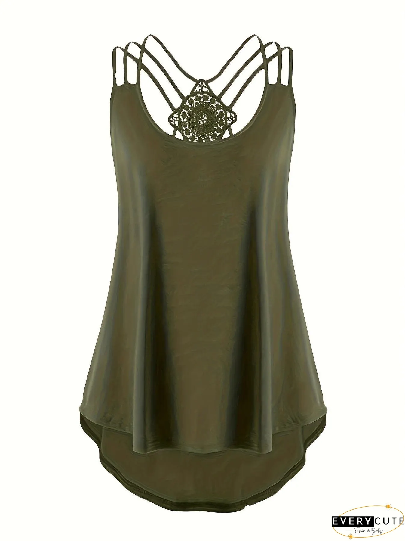 High-Low Hem Plus Size Cami Top