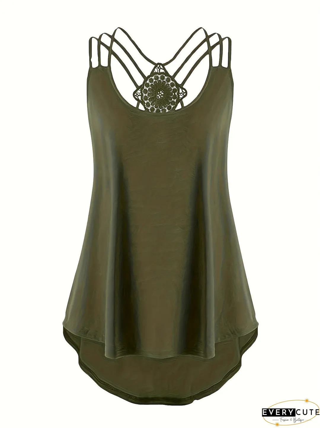 High-Low Hem Plus Size Cami Top