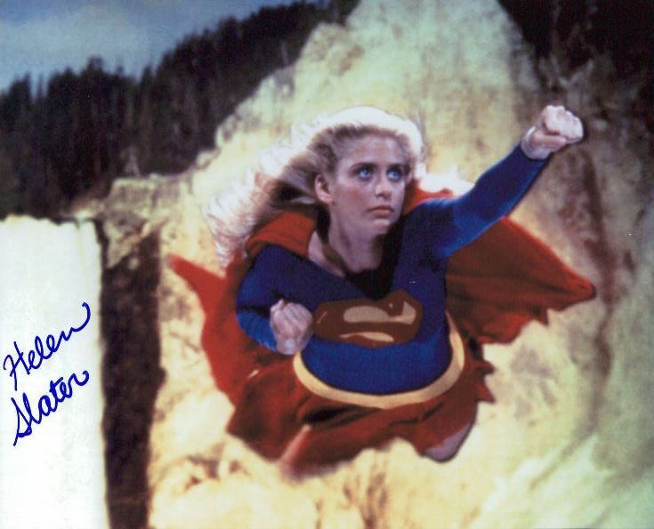 Helen Slater (Supergirl) signed 8x10 Photo Poster painting In-person