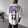 Men's Oversized Fashion Print T-Shirt by Inlyline