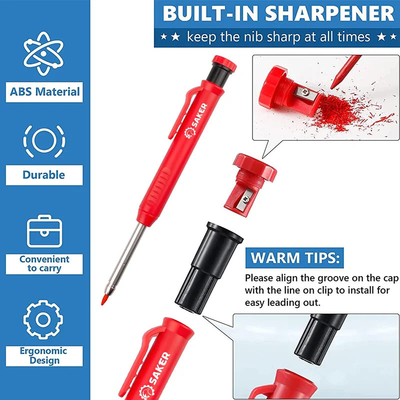 SAKER&reg; Deep Hole Pencil