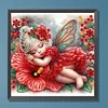 Flower Fairy Girl - Crystal Rhinestone Diamond Painting