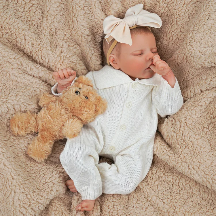 Babeside Sleeping Reborn Baby Twinnie 17" Little Infant Girl Healing of the Heart