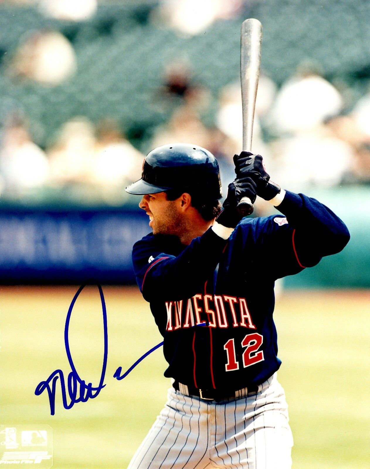 Autographed TODD WALKER Minnesota Twins 8x10 Photo Poster painting- COA