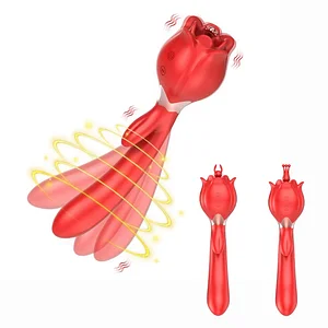 Manting Hualeina Vibrating Stick 10 Frequency Vibration 3 Frequency Swing Dual Vibration Multi-function Sex Toy