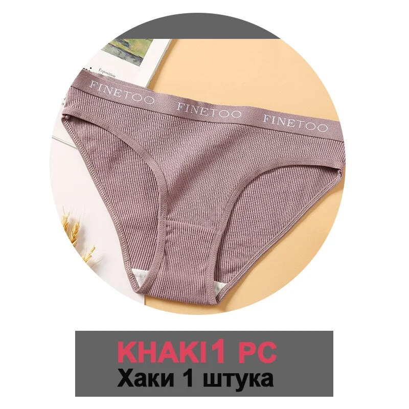 Sexy Cotton Panties for Woman Underwear Soft Letter Belt Women's Underpants Girls Lingerie Briefs Comfort Ladies Intimate M-XL