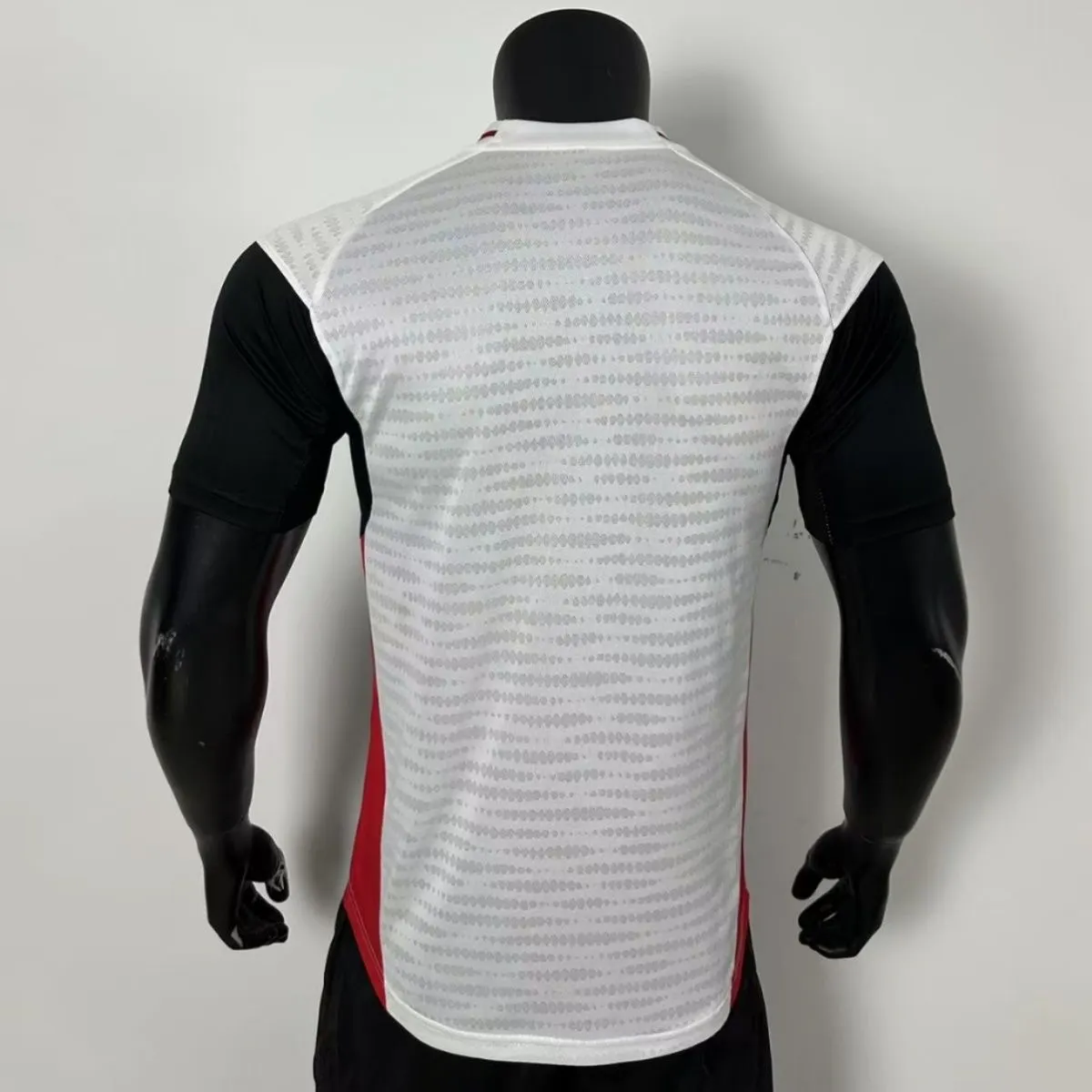 2025/2026 Player Version Manchester United Training clothes White and Black Football Shirt 1:1 Thai Quality