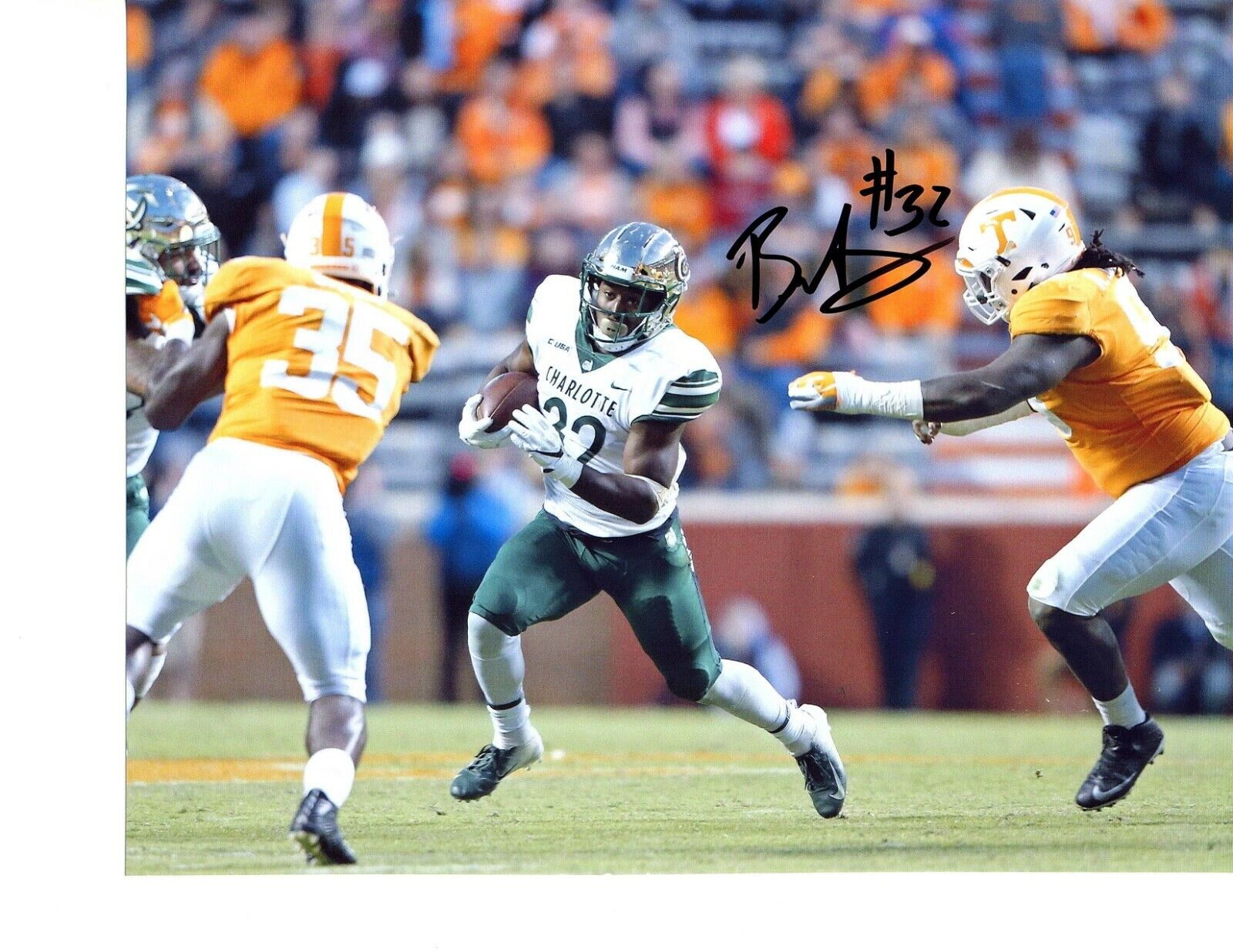 Benny Lemay Charlotte 49ers signed autographed 8x10 football Photo Poster painting UNC b