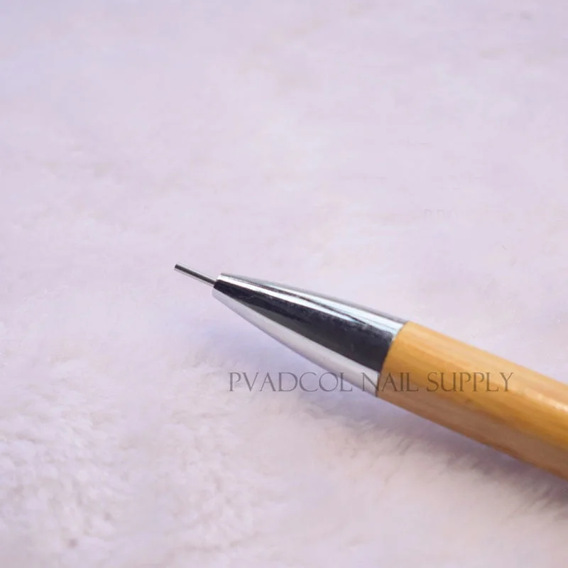 Acrylic Nail Art Manicure Crystal Gem Rhinestone Studs Picker Wax Pen Dual-ended Application Tool-Nail Inspo