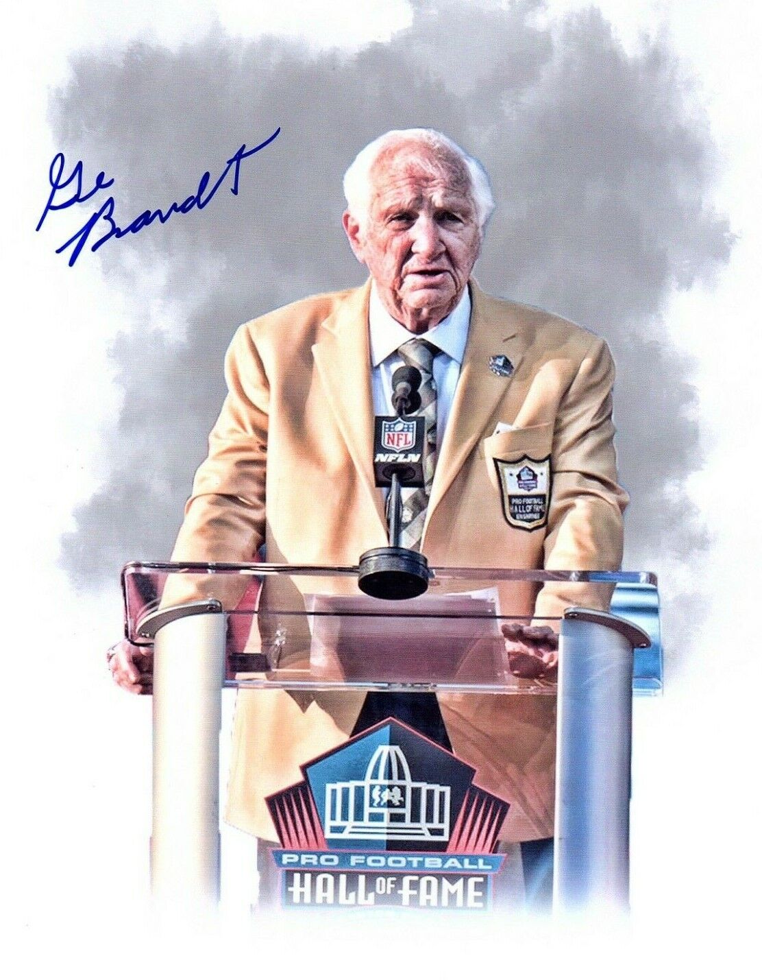 Gil Brandt Dallas Cowboys VP signed autographed 8x10 football Photo Poster painting HOF 2019