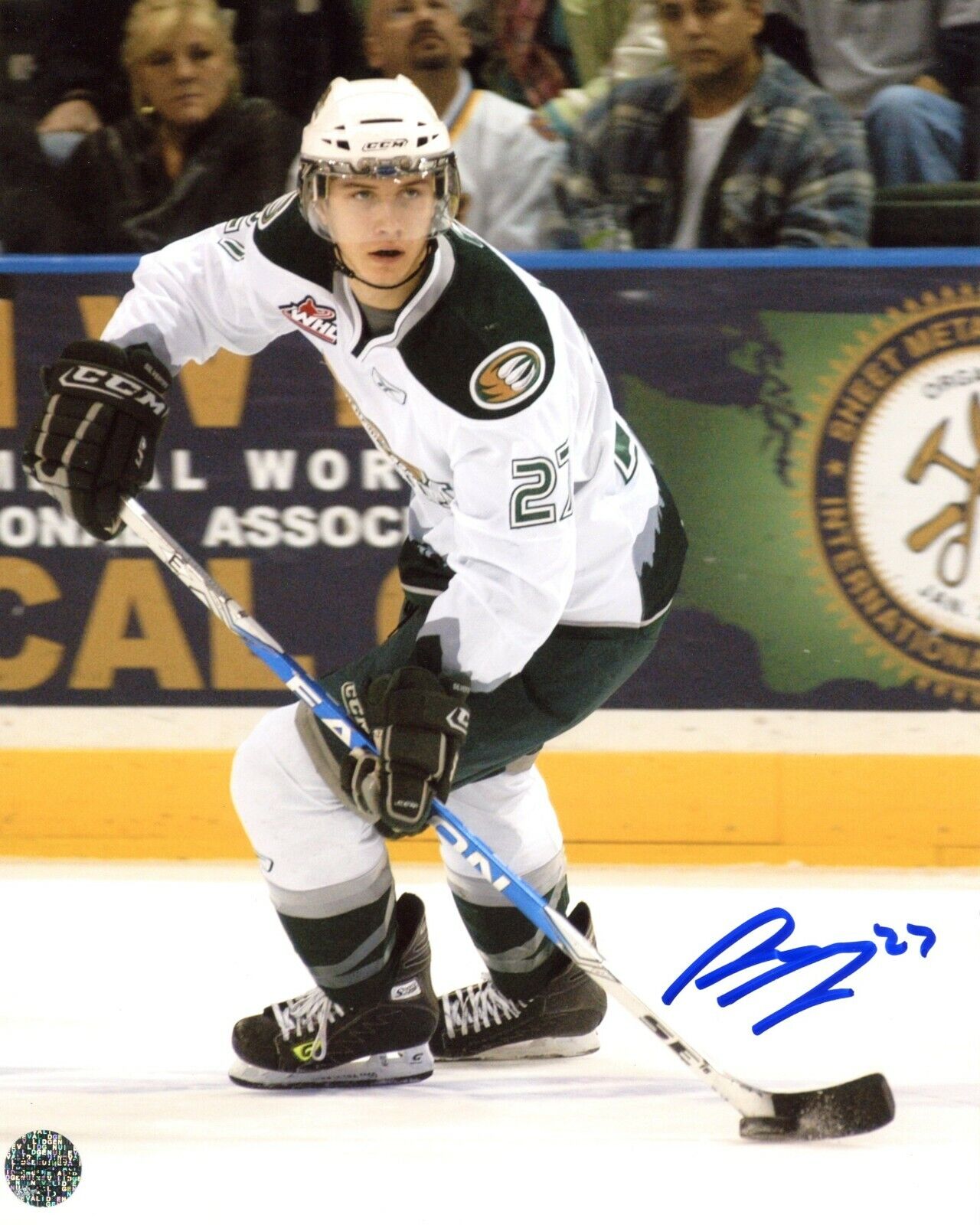 Ryan Murray Everett Silvertips Autographed 8x10 Photo Poster painting CFS COA