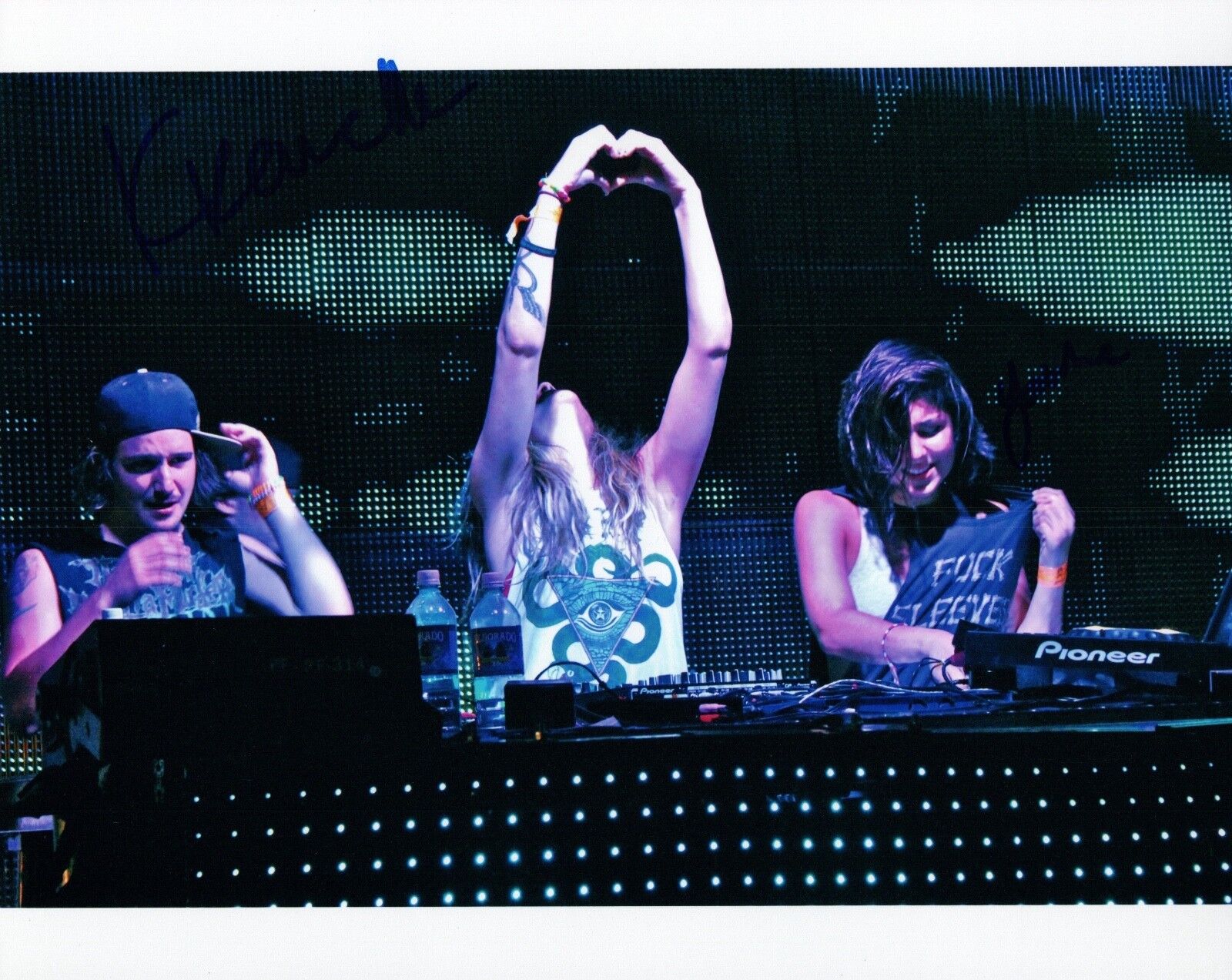 KREWELLA Signed Autographed 8x10 Photo Poster painting EDM DJ Group COA VD