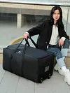 Travel Luggage Bag Foldable Wheel Bag Waterproof Travel Duffel Bag for Men Women