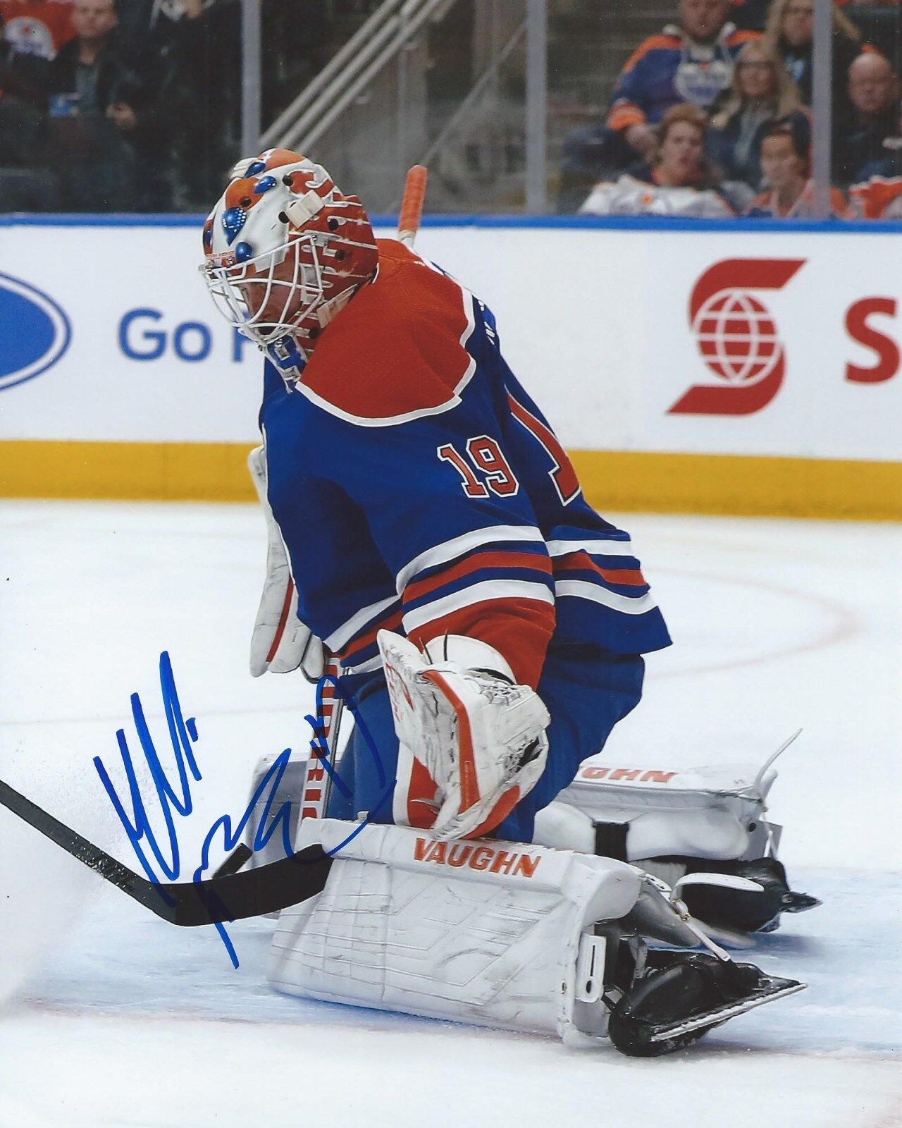 Mikko Koskinen Signed 8x10 Photo Poster painting Edmonton Oilers Autographed COA