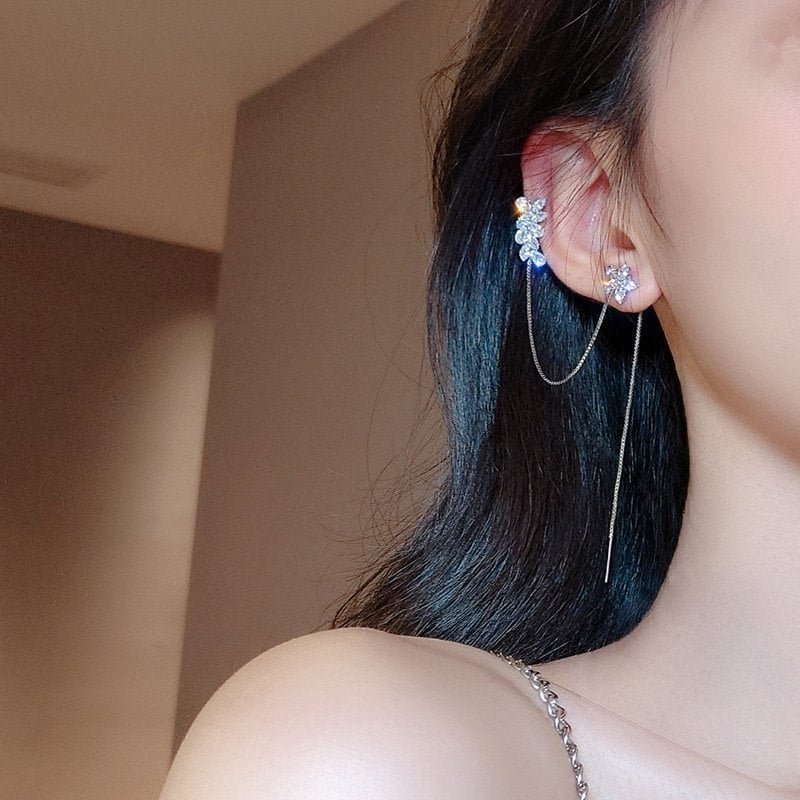 Elegant Flower Tassel Earrings🎁The Best Gifts For Your Loved Ones💕