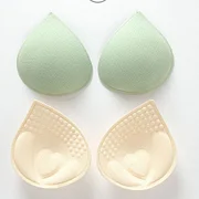 Curesgood Removable Lingerie Push Up Water Drop Shape Bikini Padding Inserts Women Clothes Accessories Breast Bra Inserts Chest Cups Pad