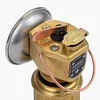 Outdoor Vintage Brass Miner's Lantern with Magnetic Base, Dimmable Light, and Weatherproof Design &ndash; A Portable Light for Camping and Hiking