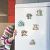 6Pcs Schildkr&ouml;te - 5d DIY Handwerk Aufkleber Magnet