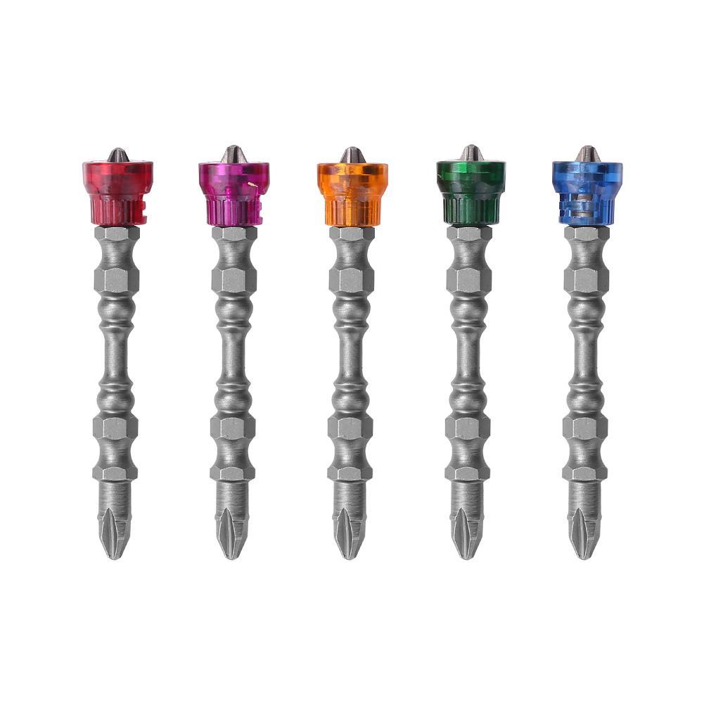 

5pcs Double Head Magnetic Circular Cross Position Drill Screwdriver Bits, 501 Original