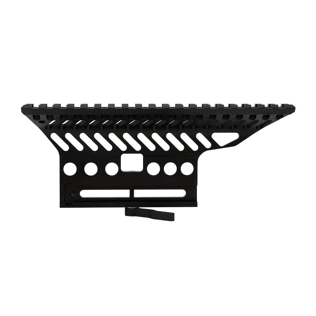 ohhunt® B-13 Classic AK Side Optic Mount Quick Detach Scope Rail Base Low Weight and Strength Picatinny Mounting Black