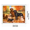 Labrador Dogs - 11CT Stamped Cross Stitch 50*40cm/19.69*15.75in