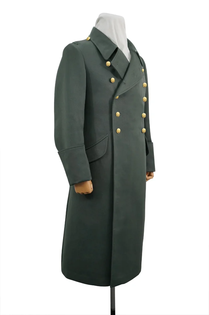   Kriegsmarine German M1940 Coastal Officer Gabardine Greatcoat German-Uniform