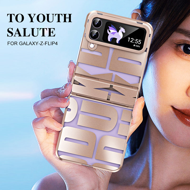 Samsung Flip3/Flip4 Mobile Phone Case Folding Screen Electroplating ...