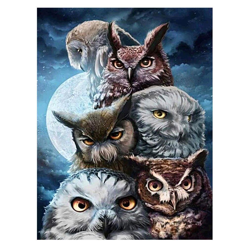 

40*30CM - Bird - Round Drill Diamond Painting, 501 Original
