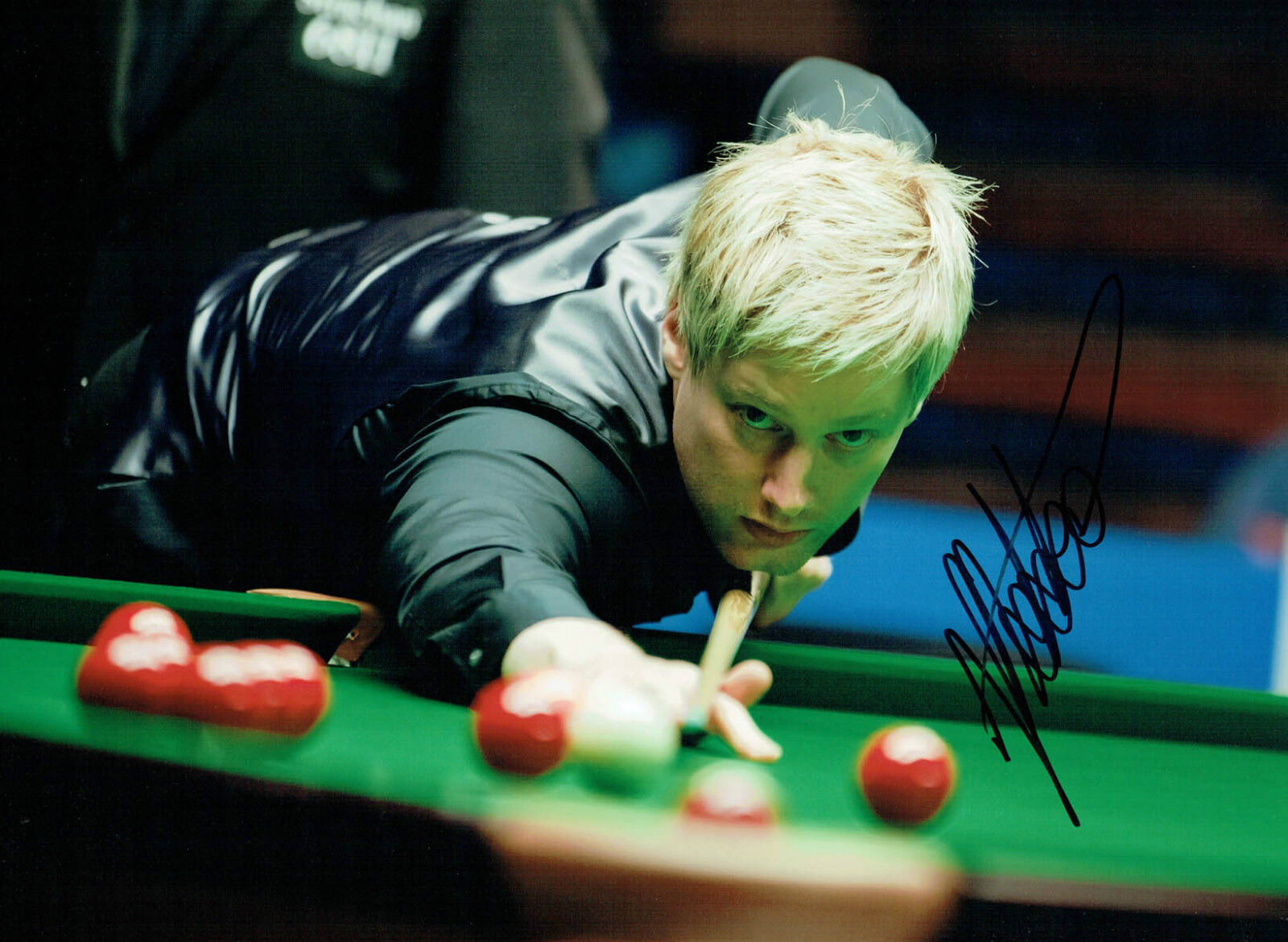 Neil ROBERTSON Signed Autograph Large 16x12 SNOOKER Photo Poster painting A AFTAL COA