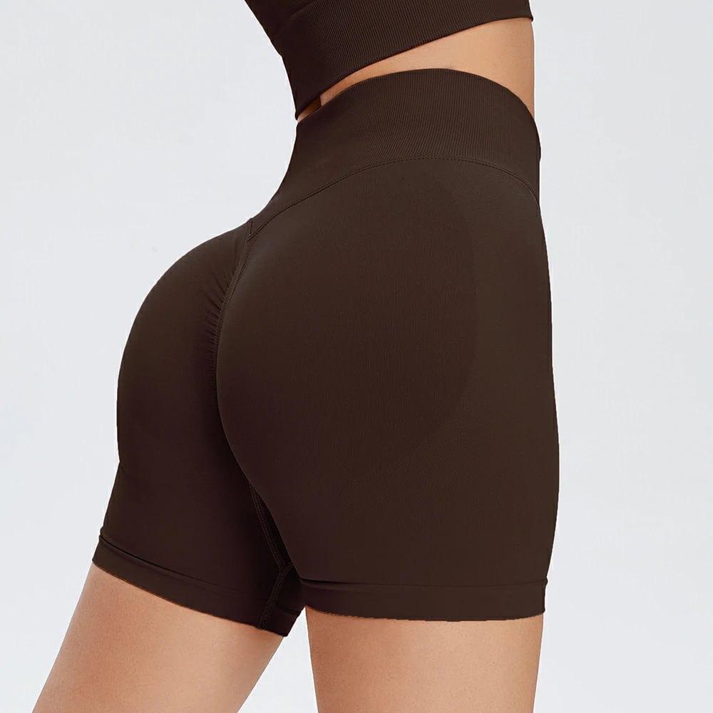 Hergymclothing Phantom Black women's squat proof shorts for sale