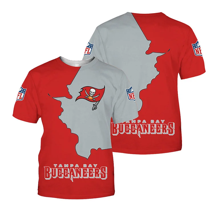 Tampa Bay Buccaneers All Over Print T-Shirt
