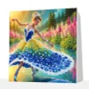 (Pre-Framed)Dress Beauty-Special Shape Diamond Painting Kit(25x25cm)