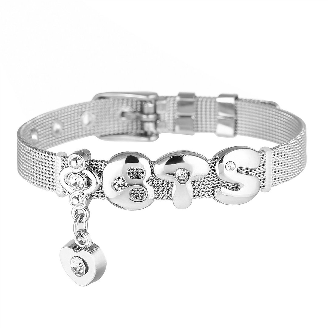 BTS Stainless steel bracelet