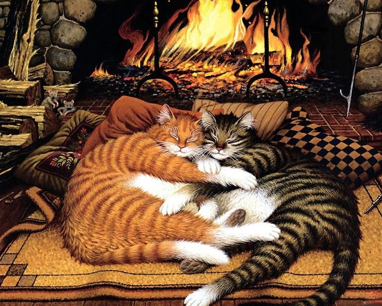 

Cat Lovers – Paint By Numbers - 40*50CM, 501 Original