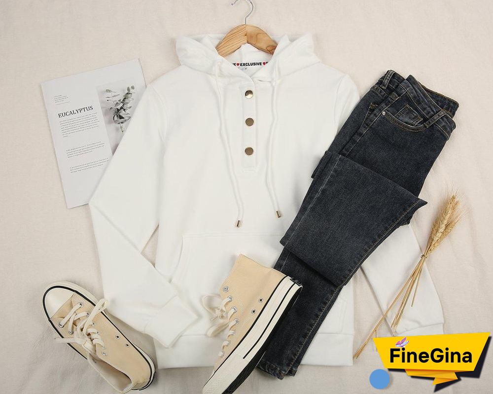 Better All The Time White Hoodie
