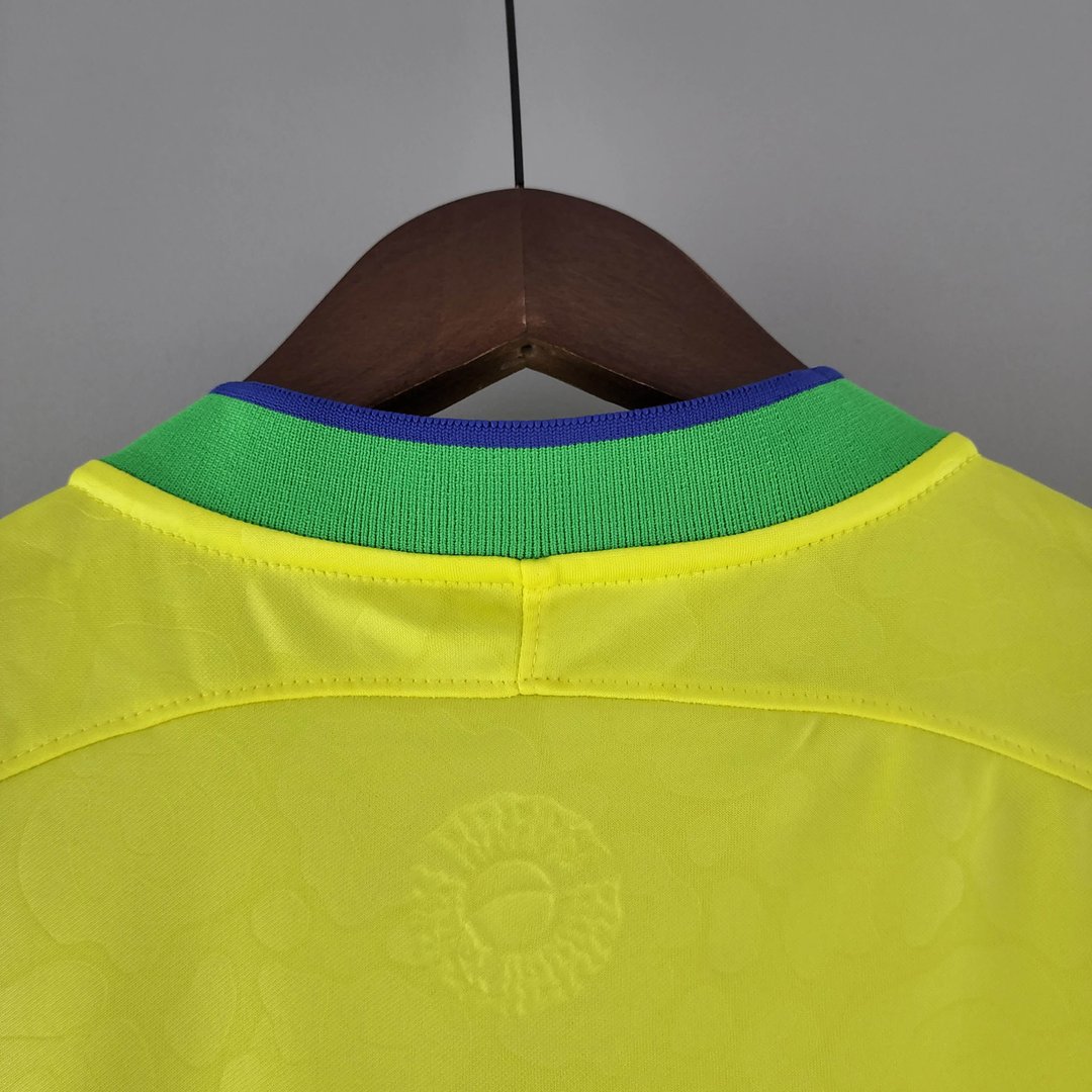 2022 World Cup Brazil Home Soccer Jersey Thai Quality