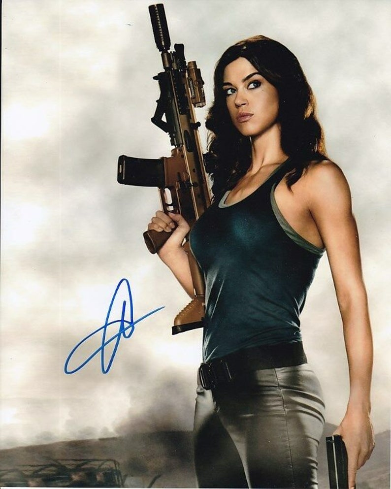 Adrianne palicki signed autographed g.i. joe retaliation jaye 8x10 Photo Poster painting